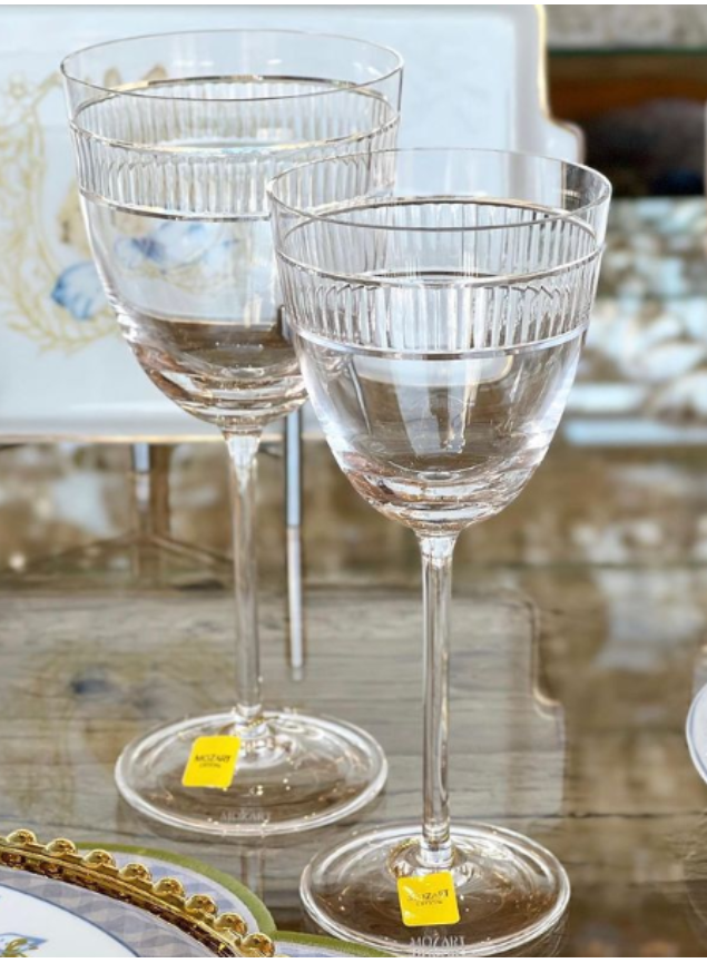 Jogo de 6 Taças de Cristal Country Club para Vinho Tinto Mozart