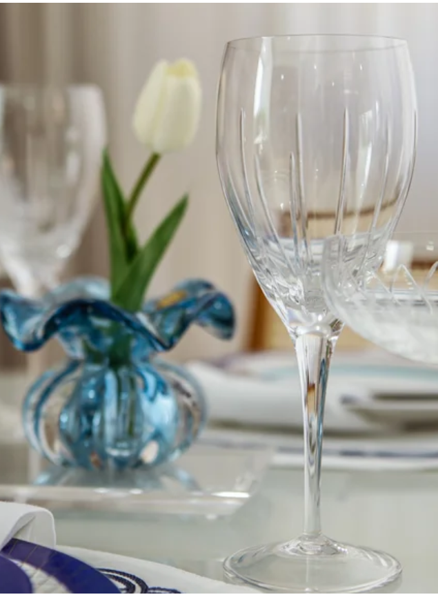 Jogo de 6 Taças de Cristal Cosí para Vinho Tinto Mozart Crystal By