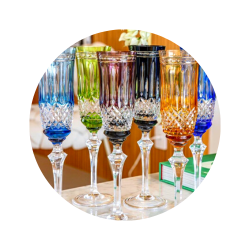 Copo de Cristal Casa de Bragança para Whisky Mozart Crystal By
