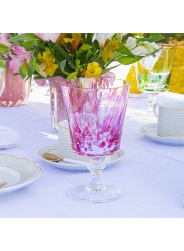ムラーノ　Vetro Artistico Taça de Cristal Casual Murano Colors Mozart Crystal By Frederico