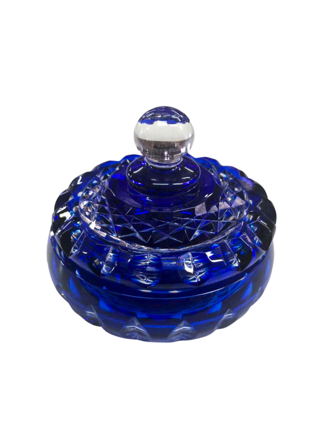 porta joia azul escuro lapidado mozart