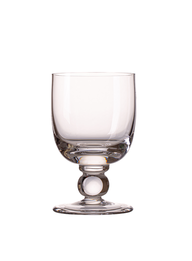 taca de cristal para agua lisa