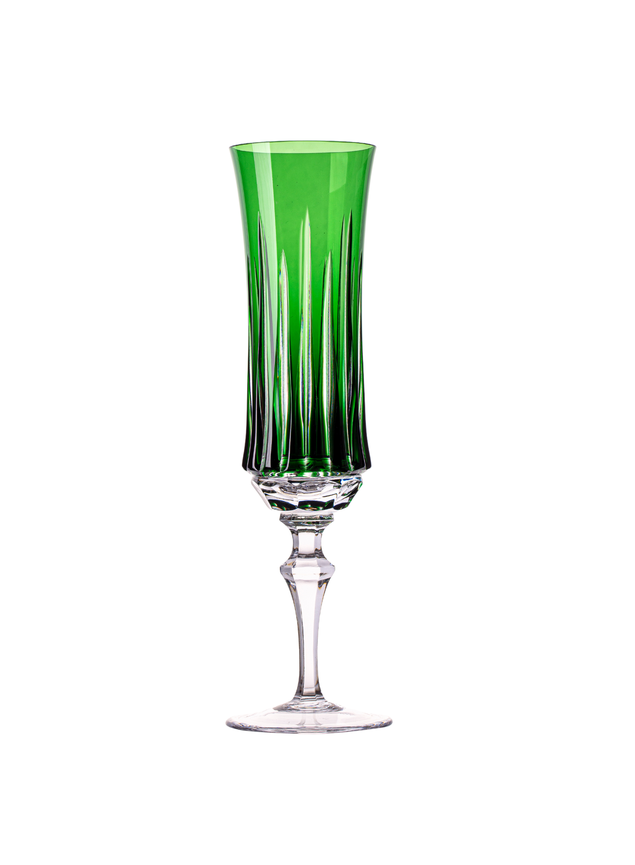 taca verde champanhe