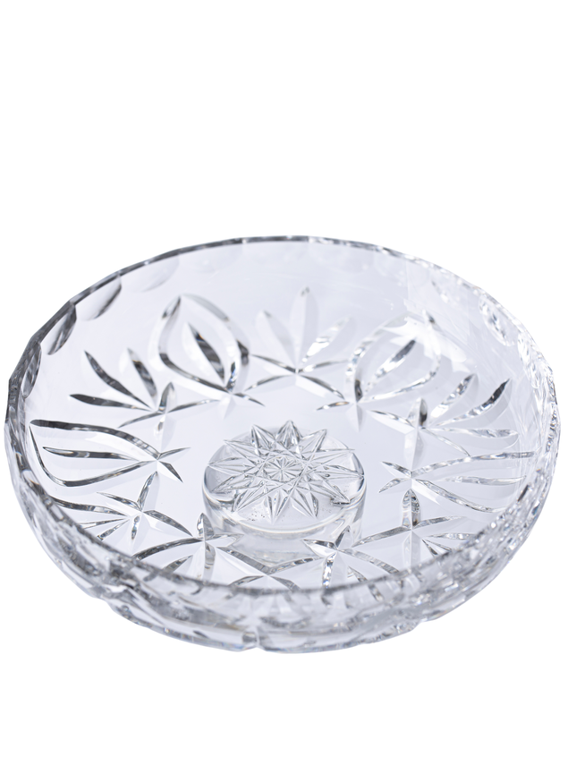 prato de cristal para bolo mozart