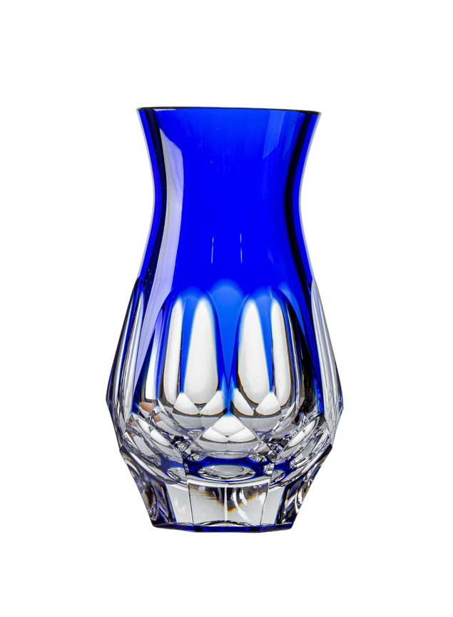 vaso centro de mesa azul mozart