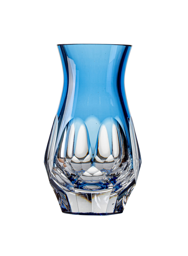 vaso centro de mesa azul claro mozart