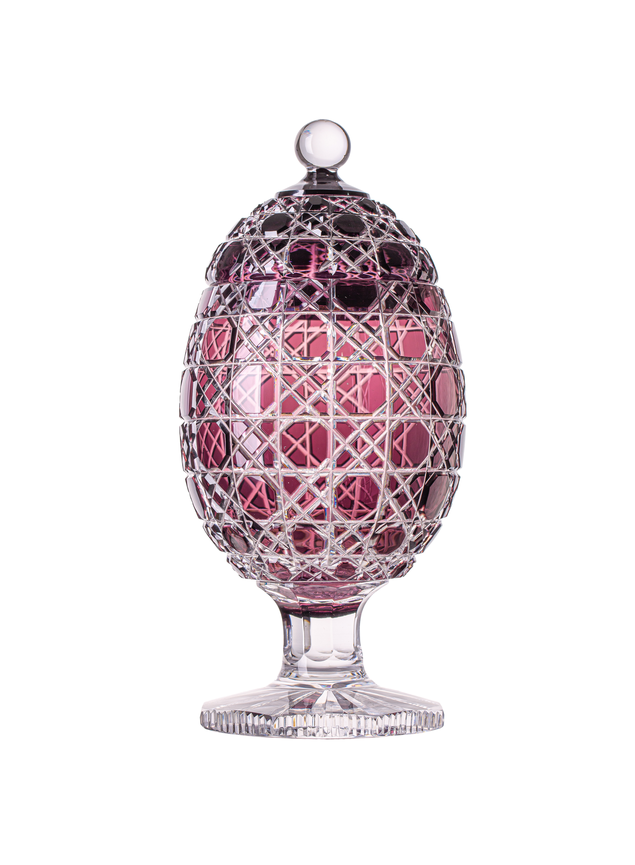 ovo de cristal grande ametista mozart