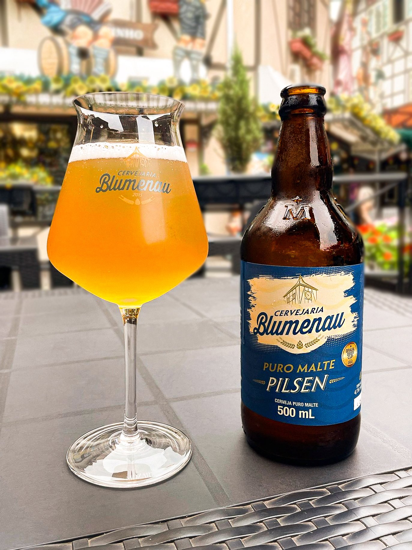 Jogo de 6 Taças Tulipa de Cristal Craft Beer Mozart Crystal By