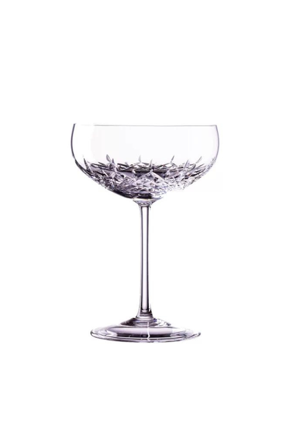 Jogo de 6 Taças de Cristal Coupé para Champagne Mozart Crystal By