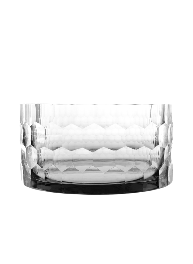 saladeira cubista de cristal mozart