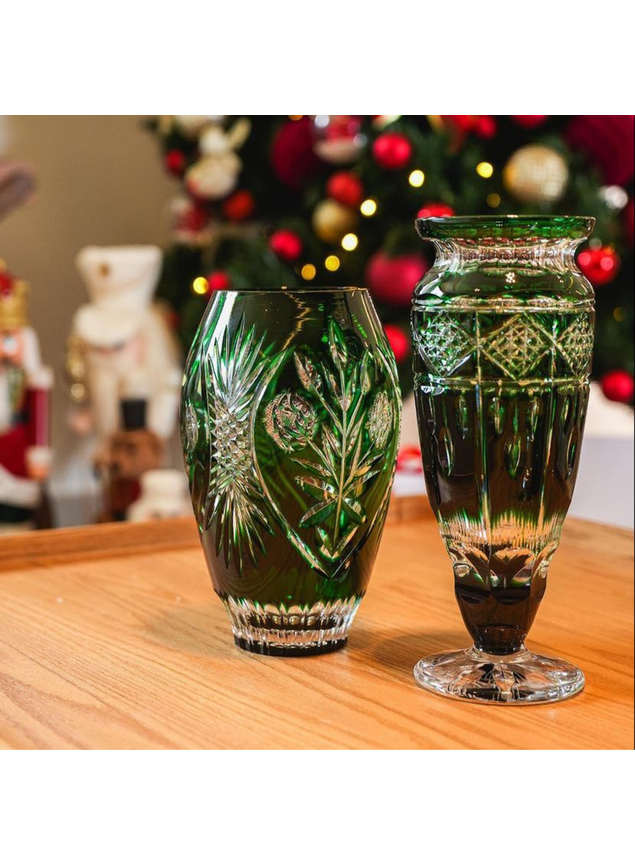 Vaso de Cristal Jardim Botânico Mozart Crystal By Frederico