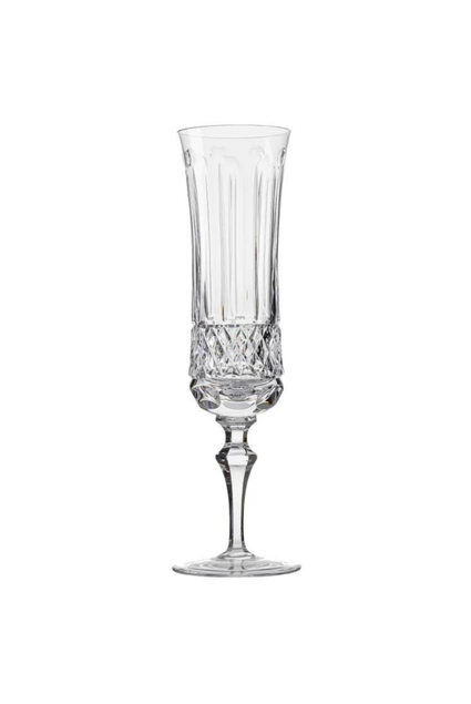 AUSTRIAN KRISTALL 53177 レア Jogo de 6 Taças de Cristal para Champagne Mozart Crystal By