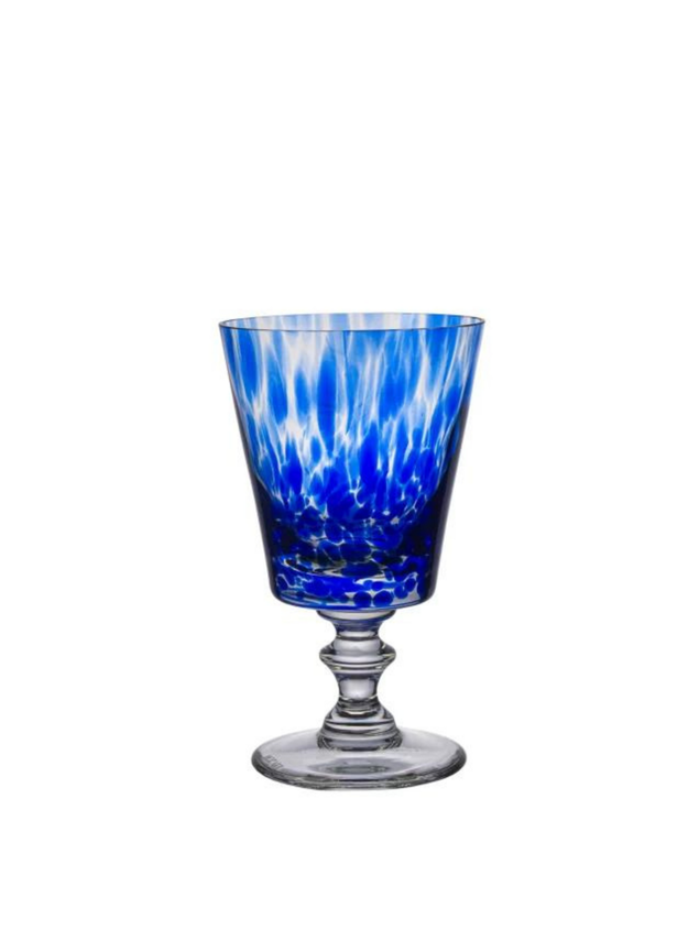 taca murano color azul