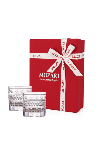 Jogo de 2 Copos de Cristal Double Blend Agente Secreto para Whisky