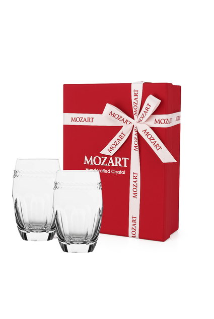 Licoreira de Cristal Flauta com Caixa Presente Mozart Crystal By