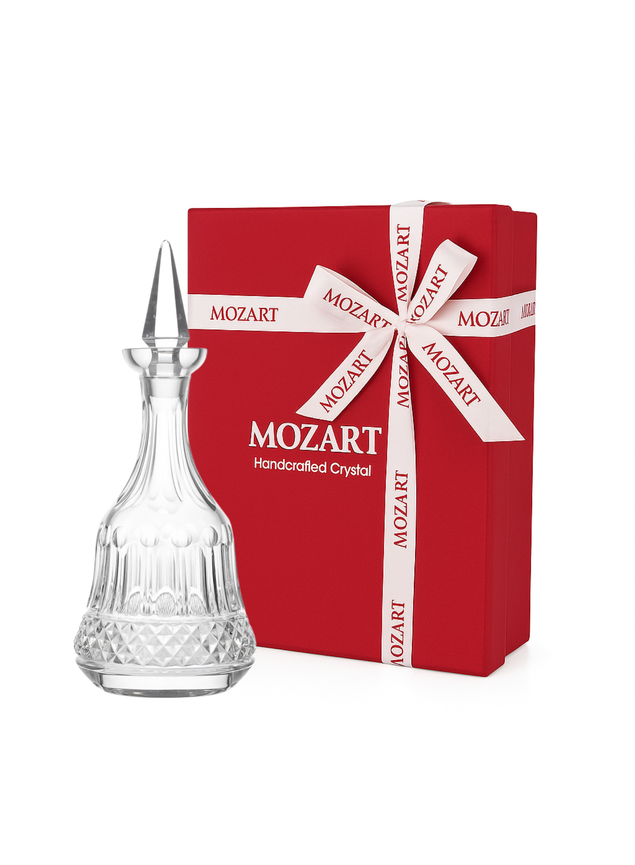 ＊licorise＊インメトリィ1.8セット Licoreira de Cristal Flauta com Caixa Presente Mozart Crystal By